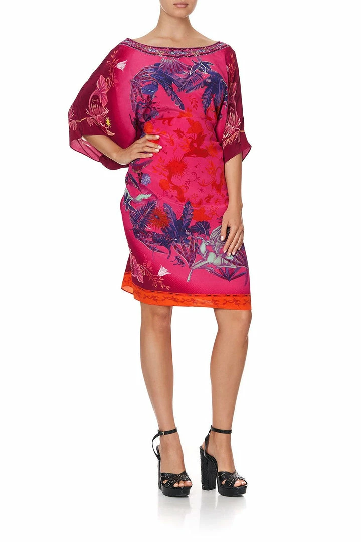 Camilla EBoutique (US) ROUND NECK KAFTAN TROPIC OF NEON Up To 30% Off