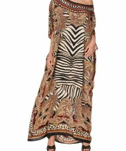 Camilla EBoutique (US) ROUND NECK KAFTAN WILD FIRE
