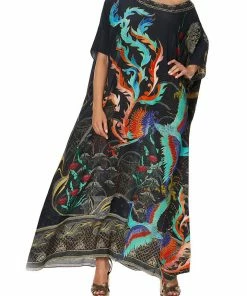 Camilla EBoutique (US) ROUND NECK KAFTAN WISE WINGS Up To 40% Off