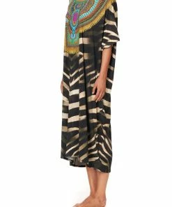Camilla EBoutique (US) Sale Activewear & Loungewear ROUND NECK LOUNGE KAFTAN BAKORA