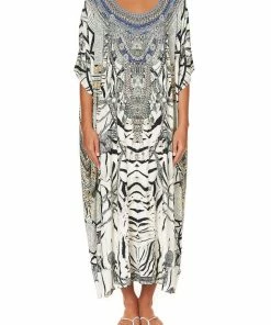 Camilla EBoutique (US) Sale Activewear & Loungewear ROUND NECK LOUNGE KAFTAN WILD BELLE