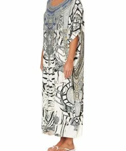 Camilla EBoutique (US) Sale Activewear & Loungewear ROUND NECK LOUNGE KAFTAN WILD BELLE