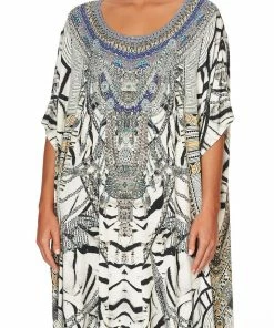 Camilla EBoutique (US) Sale Activewear & Loungewear ROUND NECK LOUNGE KAFTAN WILD BELLE
