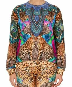 Camilla EBoutique (US) ROUND NECK SWEATER MOTHER XANADU Sale Activewear & Loungewear