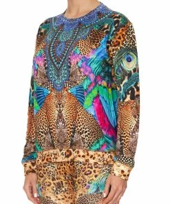 Camilla EBoutique (US) ROUND NECK SWEATER MOTHER XANADU Sale Activewear & Loungewear