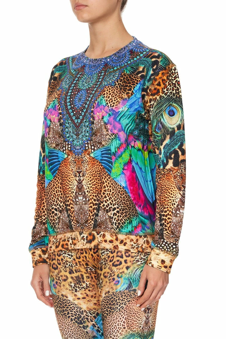 Camilla EBoutique (US) ROUND NECK SWEATER MOTHER XANADU Sale Activewear & Loungewear