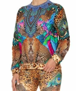 Camilla EBoutique (US) ROUND NECK SWEATER MOTHER XANADU Sale Activewear & Loungewear