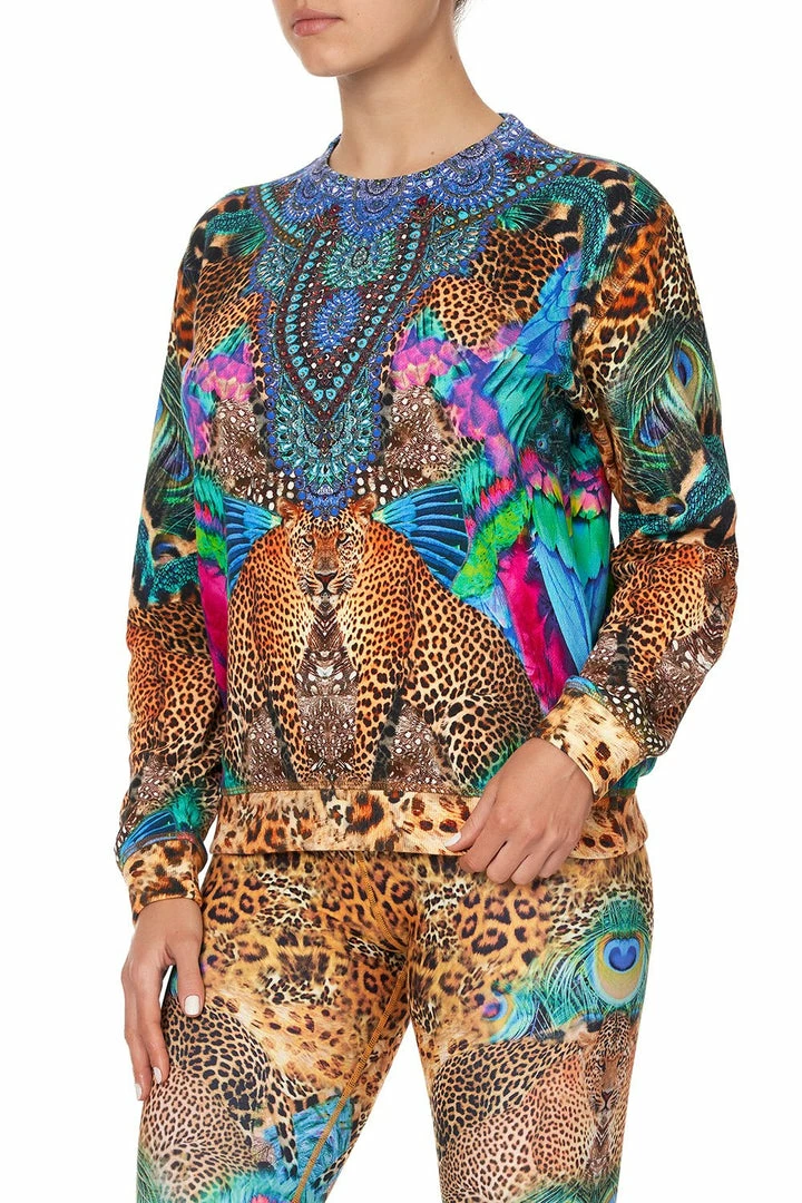 Camilla EBoutique (US) ROUND NECK SWEATER MOTHER XANADU Sale Activewear & Loungewear