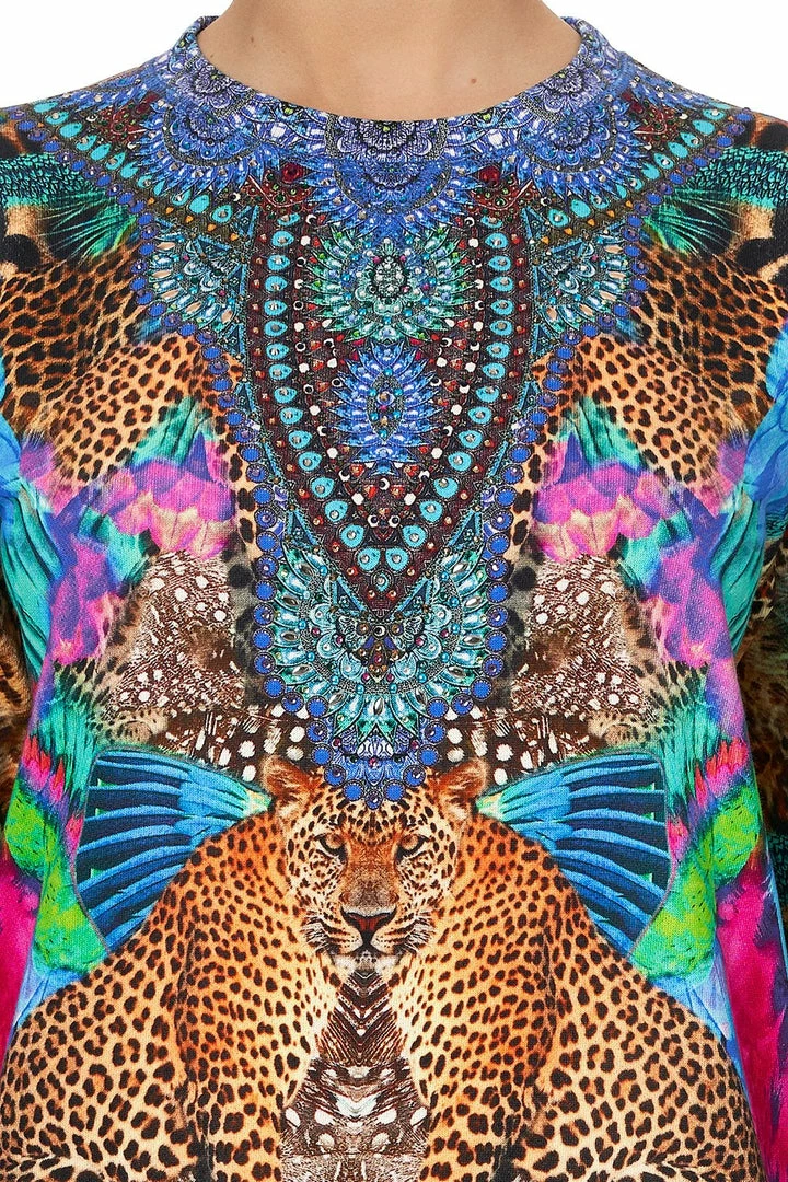 Camilla EBoutique (US) ROUND NECK SWEATER MOTHER XANADU Sale Activewear & Loungewear