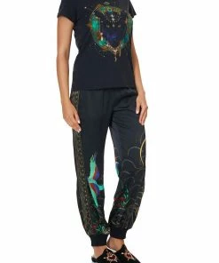 Camilla EBoutique (US) SLIM FIT ROUND NECK T-SHIRT WISE WINGS