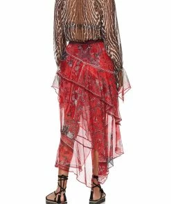 Camilla EBoutique (US) RUFFLE FRONT BLOUSE PIRATE PUNK