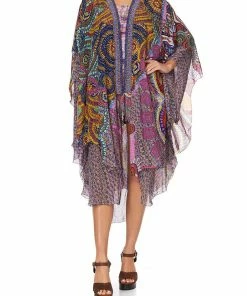 Camilla EBoutique (US) SCALLOPED EDGE LAYER WARLU DREAMING