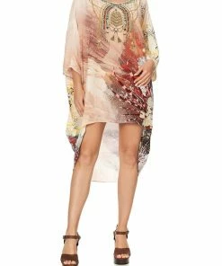 Camilla EBoutique (US) SCOOP BACK HEM DRESS COASTAL TREASURE