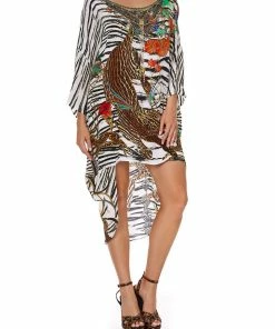 Camilla EBoutique (US) SCOOP BACK HEM DRESS COSMIC CONFLICT Up To 40% Off