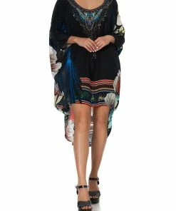 Camilla EBoutique (US) SCOOP BACK HEM DRESS NIGHT FLIGHT