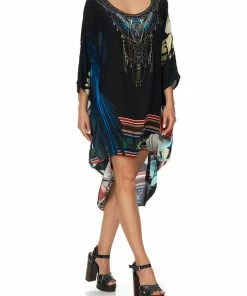Camilla EBoutique (US) SCOOP BACK HEM DRESS NIGHT FLIGHT