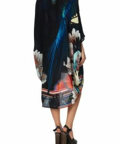 Camilla EBoutique (US) SCOOP BACK HEM DRESS NIGHT FLIGHT