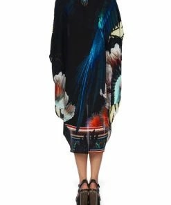 Camilla EBoutique (US) SCOOP BACK HEM DRESS NIGHT FLIGHT