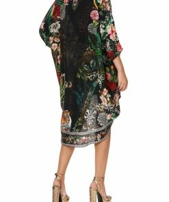 Camilla EBoutique (US) Up To 30% Off SCOOP BACK HEM DRESS RAISED WITH WOLVES