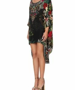 Camilla EBoutique (US) Up To 30% Off SCOOP BACK HEM DRESS RAISED WITH WOLVES