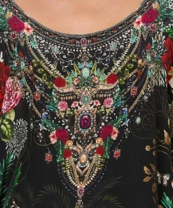 Camilla EBoutique (US) Up To 30% Off SCOOP BACK HEM DRESS RAISED WITH WOLVES