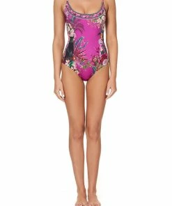Camilla EBoutique (US) SCOOP NECK ONE PIECE JUNGLE LANGUAGE