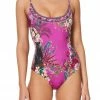 Camilla EBoutique (US) SCOOP NECK ONE PIECE JUNGLE LANGUAGE