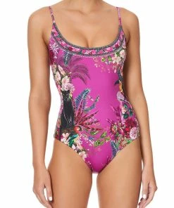 Camilla EBoutique (US) SCOOP NECK ONE PIECE JUNGLE LANGUAGE