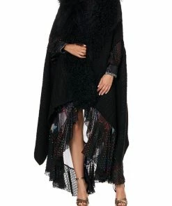 Camilla EBoutique (US) Up To 30% Off SHEARLING CAPE MIDNIGHT MOON HOUSE