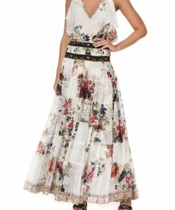 Camilla EBoutique (US) SHEER TIERED MAXI SKIRT FAIRY GODMOTHER Up To 40% Off