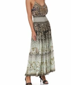 Camilla EBoutique (US) Up To 30% Off SHEER TIERED MAXI SKIRT NOMADIC NYMPH