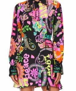 Camilla EBoutique (US) SHIFT SHIRT DRESS PEACE LOVE AND HAIR Up To 30% Off