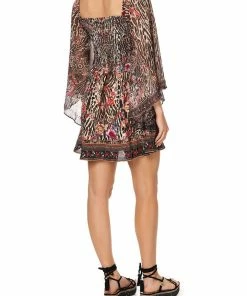 Camilla EBoutique (US) SHIRRED BODICE MINI DRESS LIV A LITTLE Sale Clothing