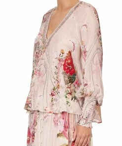 Camilla EBoutique (US) SHIRRED CUFF BLOUSE ISTENANYA