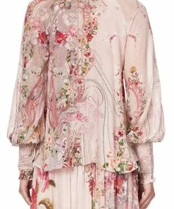 Camilla EBoutique (US) SHIRRED CUFF BLOUSE ISTENANYA