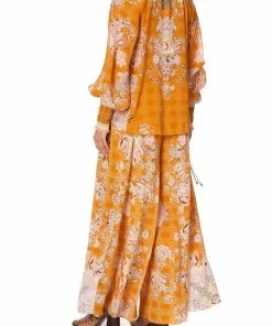 Camilla EBoutique (US) SHIRRED CUFF BLOUSE MARRAKESH MAIDEN