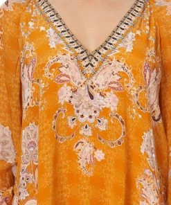 Camilla EBoutique (US) SHIRRED CUFF BLOUSE MARRAKESH MAIDEN