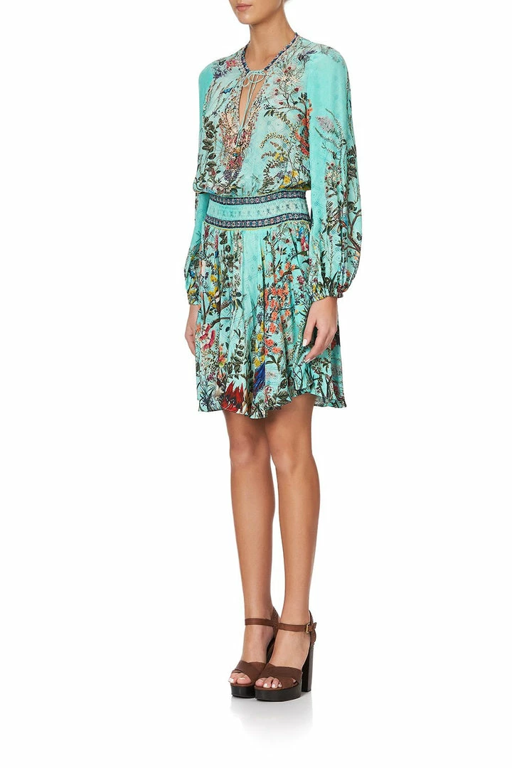 Camilla EBoutique (US) SHIRRED RELAXED SHORT DRESS MILLAS BACKYARD Up To 30% Off