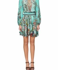 Camilla EBoutique (US) SHIRRED RELAXED SHORT DRESS MILLAS BACKYARD Up To 30% Off