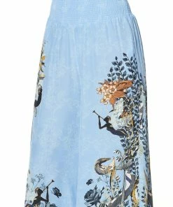 Camilla EBoutique (US) SHIRRED WAIST PANT FAIRY FOUNTAIN Up To 30% Off