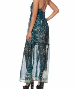 Camilla EBoutique (US) SHOESTRING STRAP GATHERED DRESS INTO THE MYSTIQUE