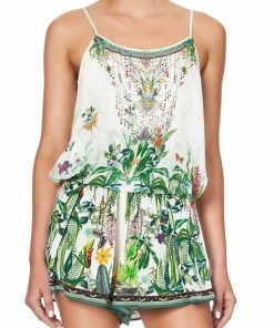 Camilla EBoutique (US) SHOESTRING STRAP PLAYSUIT DAINTREE DARLING