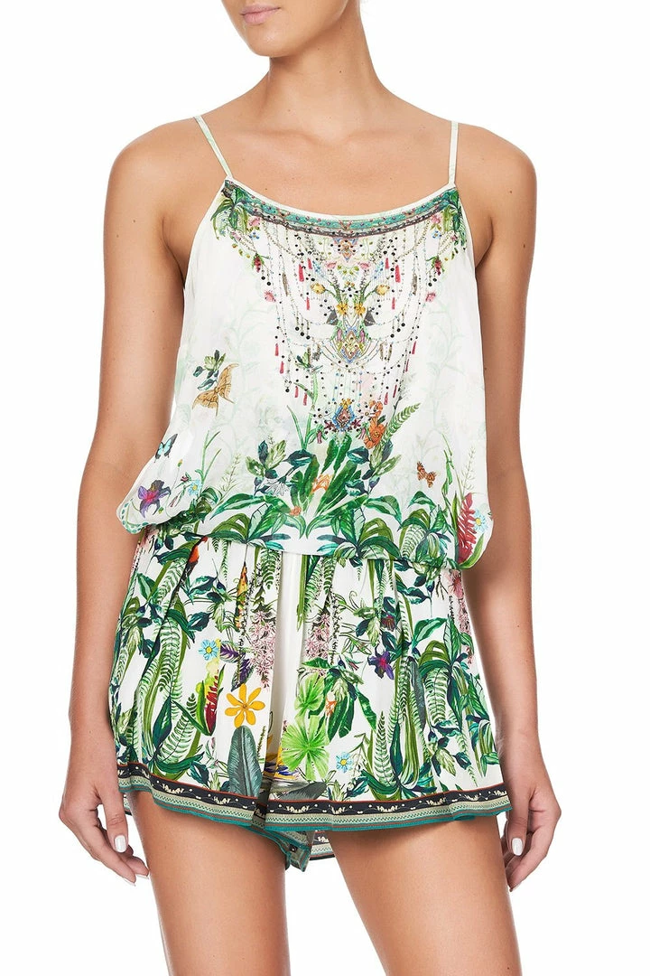 Camilla EBoutique (US) SHOESTRING STRAP PLAYSUIT DAINTREE DARLING