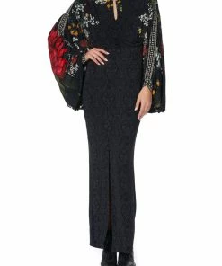 Camilla EBoutique (US) JERSEY DRESS WITH CAPE MS MATILDA Up To 30% Off