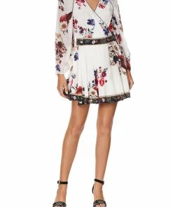 Camilla EBoutique (US) SHORT DRESS WITH DRAPED SLEEVE FAIRY GODMOTHER Up To 50% Off