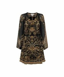 Camilla EBoutique (US) SHORT DRESS WITH DRAPED SLEEVE STUDIO 54