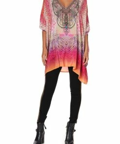 Camilla EBoutique (US) SHORT KAFTAN WITH CUFF SERPENTINE DREAMS