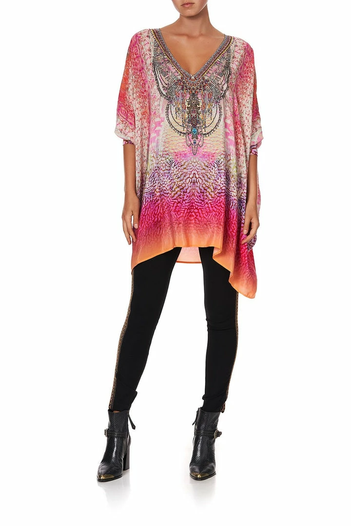 Camilla EBoutique (US) SHORT KAFTAN WITH CUFF SERPENTINE DREAMS