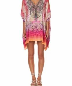 Camilla EBoutique (US) SHORT KAFTAN WITH CUFF SERPENTINE DREAMS