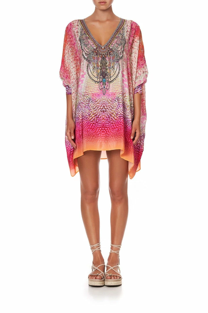Camilla EBoutique (US) SHORT KAFTAN WITH CUFF SERPENTINE DREAMS